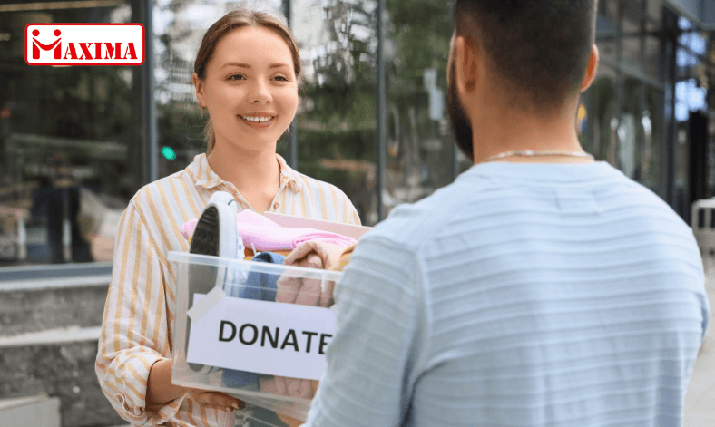 decluttering donasi