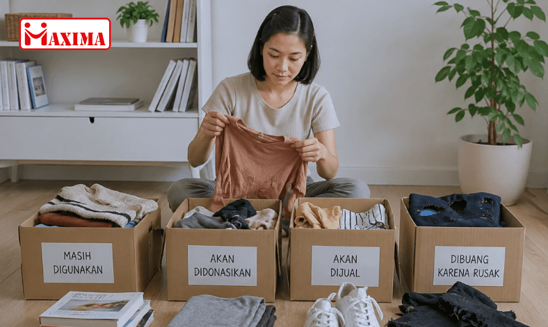 pisahkan decluttering